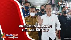 Inilah Momen Presiden Jokowi Sapa Warga dan Berbelanja di Mal Pekanbaru