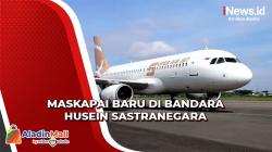 Maskapai Baru Tiba di Bandara Husein Sastranegara, Siap Layani Dua Rute Penerbangan<
