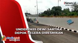 Underpass Dewi Sartika Depok Selesai, Januari Pekan Kedua Diresmikan