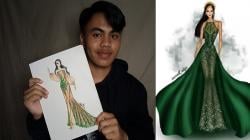 Zaenal Muttaqin, Pemuda dari Pelosok Garut yang Jago Desain Sketsa Busana