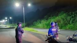 Cegah Balap Liar, Polresta Manado Terjunkan Personel dalam Patroli Malam