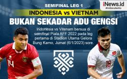 Infografis Prediksi Indonesia vs Vietnam di Semifinal Piala AFF 2022