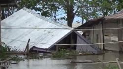 Wajo Dikepung Banjir Setinggi 3 Meter, Rumah Warga Terancam Ambruk