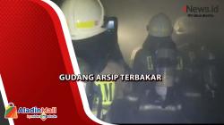 Kebakaran Landa Gudang Arsip STKIP Kusuma Negara Jakarta