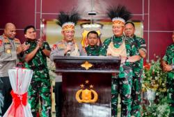 Panglima TNI Resmikan Polda Papua Baru, Kapolri: Wujud Soliditas Makin Kokoh