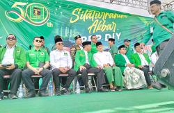 Hadiri Harlah PPP ke-50 di Yogyakarta, Sandiaga Uno:  Semoga Menghadirkan Kesejukan 