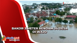 34 Desa di Wajo Terendam Banjir hingga 3 Meter, Begini Kondisinya