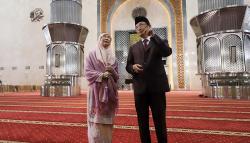 Istri PM Malaysia Azizah Anwar Ibrahim Kunjungi Masjid Istiqlal dan Gereja Katedral