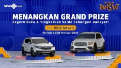 Tingkatkan Saldo Tabungan di MNC Bank, Bisa Dapat Mobil Mewah!