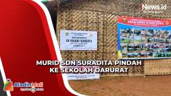 Bangunan Sekolah Membahayakan, Murid SDN Suradita Sukabumi Pindah ke Sekolah Darurat