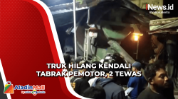 Kronologi Ibu dan Anak Tewas Usai Tertabrak Truk yang Hilang Kendali di Madiun