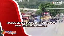 Lukas Enembe Ditangkap KPK, Massa Serbu Mako Brimob Papua dan Bandara Sentani<