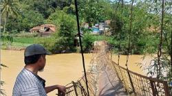 Jembatan Gantung Putus di Talaga Majalengka Selesai Diperbaiki, Segera Diuji Coba<