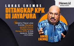 Infografis Lukas Enembe Ditangkap KPK, Langsung Diterbangkan ke Jakarta