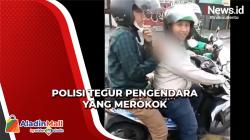 Merokok saat Berkendara Dapat Sanksi Pidana dan Denda, Begini Peraturannya