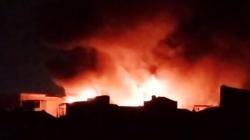 Gudang Mainan di Sentra Produsen Tahu Cibuntu Bandung Terbakar<