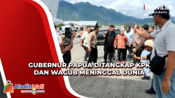 Gubernur Papua Ditangkap KPK dan Wagub Meninggal Dunia, Pemerintah Siapkan Ini