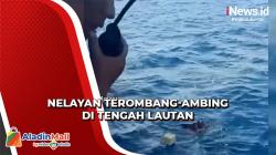 Evakuasi Nelayan Wakatobi yang Terombang-ambing di Tengah Lautan oleh ABK Kapal Feri