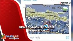 Lagi! Gempa Magnitudo 3,5 Guncang Pacitan