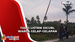 Heboh! 3 Tiang Listrik Hilang Dicuri di Deliserdang