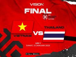 Nonton Final AFF Mitsubishi Electric Cup 2022: Vietnam vs Thailand di Vision+