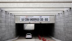 Uji Coba Underpass BSD