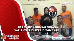 3 Perampok Rumah Dinas Wali Kota Blitar Ditangkap, 2 Masih Buron