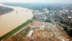 Proyek Taman Tepi Sungai Batanghari Sebesar Rp35 M Molor Pembangunannya