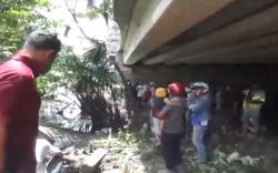 Makassar Geger, Jasad Pria Ditemukan Tewas Tergantung di Bawah Kolong Jembatan