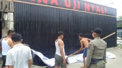 Bikin Geger, Spanduk Rumah Hantu Uji Nyali Pengabdi Setan di Padang Akhirnya Diturunkan
