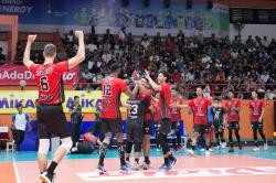 Perkasa! Jakarta STIN BIN Hajar Palembang Bank Sumsel Babel 3-0 di Putaran 2 Proliga 2023<