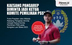 Infografis Kaesang Pangarep Diminta Jadi Ketua Komite Pemilihan PSSI