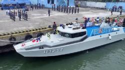 Dikukuhkan oleh Laksma Fauzi, Kapal Patkamla Posa II-13-52 Perkuat Lanal Balikpapan