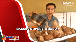 Bikin Ngiler, Sensasi Menyantap Bakso Tumpeng di Cibubur