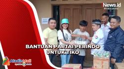 Terima Bantuan dari Pemuda Perindo, Tiko: Semoga Sukses dan Berkah