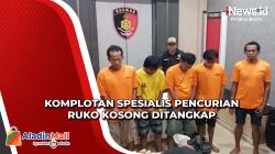 Sedang Beraksi, Komplotan Spesialis Pencurian Ruko Kosong di Penjaringan Ditangkap