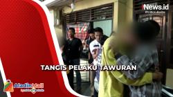 Tangis Pelaku Tawuran di Bandar Lampung ketika Dipertemukan dengan Orang Tua