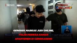 Gerebek Markas Judi Online, Polisi Periksa Satu per Satu Kamar di Apartemen di Cengkareng