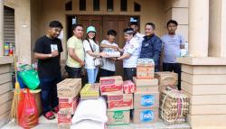 Pemuda Perindo Salurkan Bantuan Sembako untuk Tiko yang Hidup Terbengkalai 