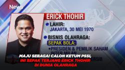 Resmi Calonkan diri sebagai Ketum PSSI, Ini Sepak terjang Erick Thohir di Dunia Olahraga