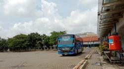 Banjir Surut, Terminal Induk Jati di Kudus Kembali Dioperasikan