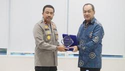 Kunjungan Wakapolda Lampung ke MNC Group