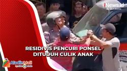 Tertuduh Hendak Culik Anak, Residivis Pencuri Ponsel Diamuk Massa di Makassar
