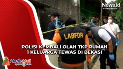 Polisi Kembali Olah TKP di Rumah 1 Keluarga Tewas Diduga Keracunan di Bekasi, Ini Temuannya