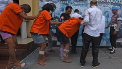 3 Pelaku Pembunuhan Berencana di Kebun Karet Lebak Ditembak Kakinya