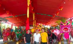 9 Naga Meriahkan Perayaan Imlek di Singkawang, Ratusan Orang Terlibat