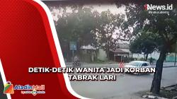 Tragis, Detik-Detik Wanita di Medan Jadi Korban Tabrak Lari Terekam CCTV