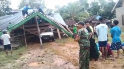 Angin Kencang Terjang Konawe, 1 Rumah Warga Roboh hingga Timpa Mobil