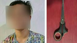 Perempuan Ini Tikam Teman Pakai Gunting, Awalnya Cekcok gegara Masalah Beli Lem<