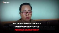 Ferdy Sambo Dituntut Penjara Seumur Hidup, Keluarga Yosua: Sambo Layak Dihukum Mati 